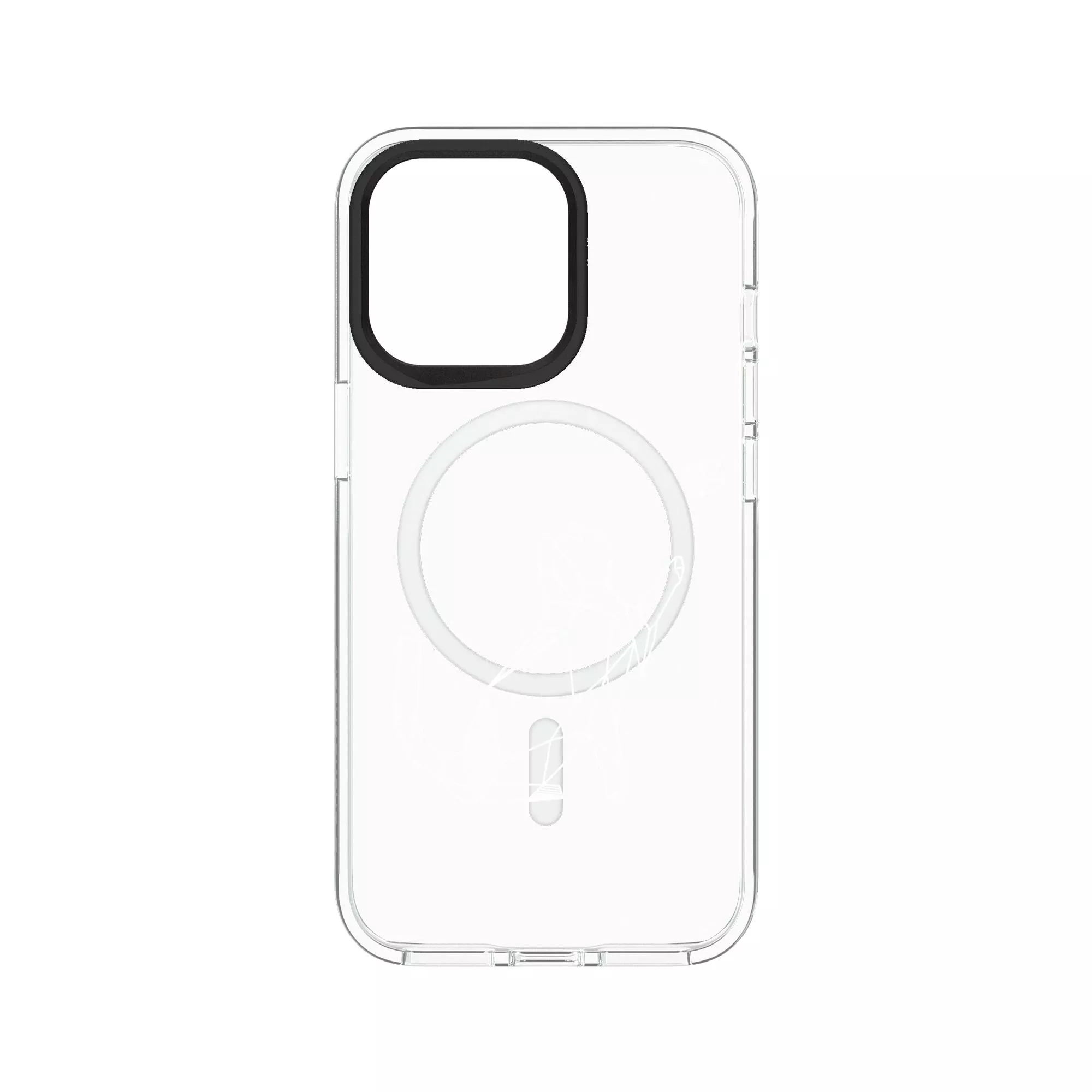 犀牛盾Clear (MagSafe 兼容)防摔背蓋手機殼 【獨家設計款】 - 幾何 - 動物系列/球與貓