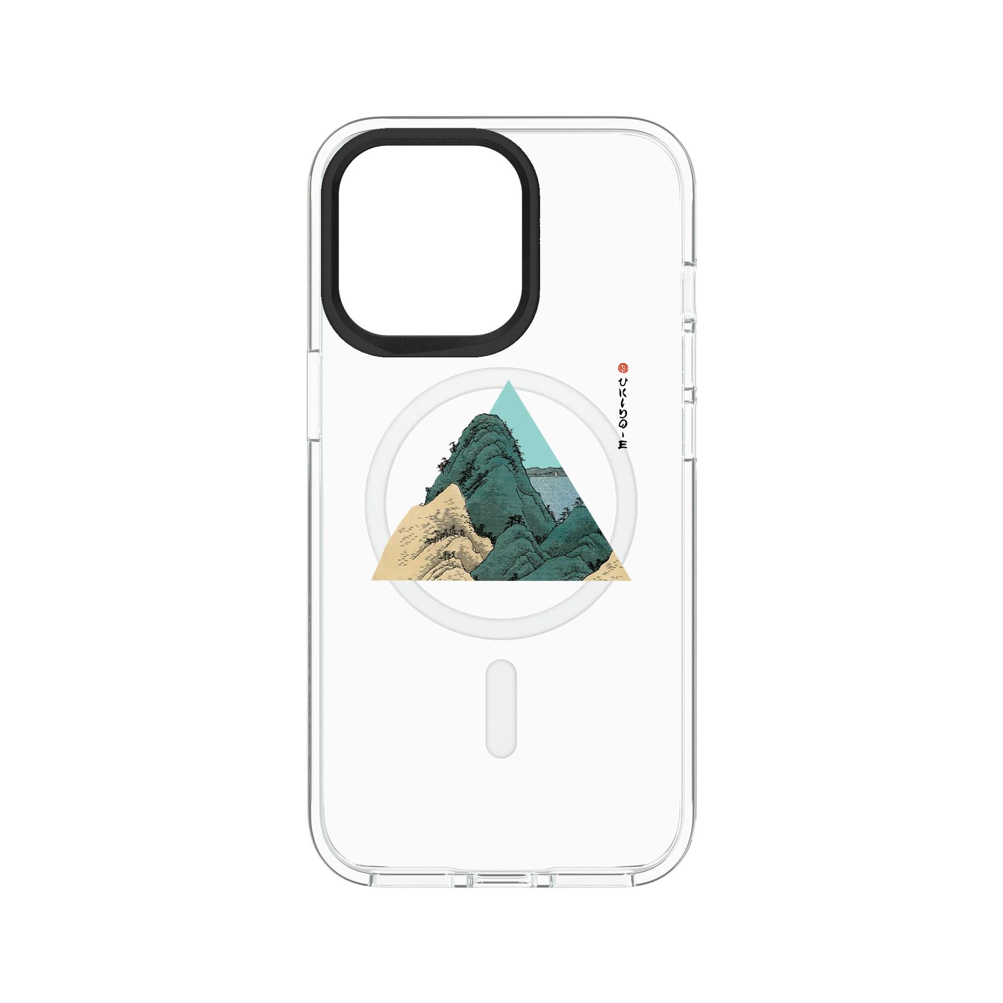 犀牛盾Clear (MagSafe 兼容)防摔背蓋手機殼 【獨家設計款】 - 山海