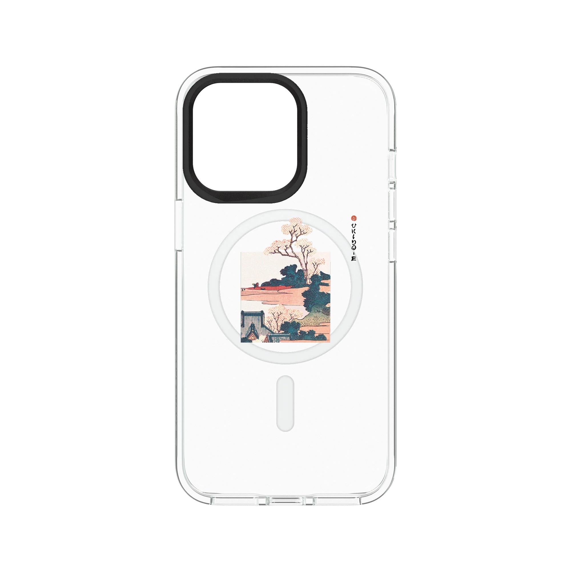 犀牛盾Clear (MagSafe 兼容)防摔背蓋手機殼 【獨家設計款】 - 世外桃源
