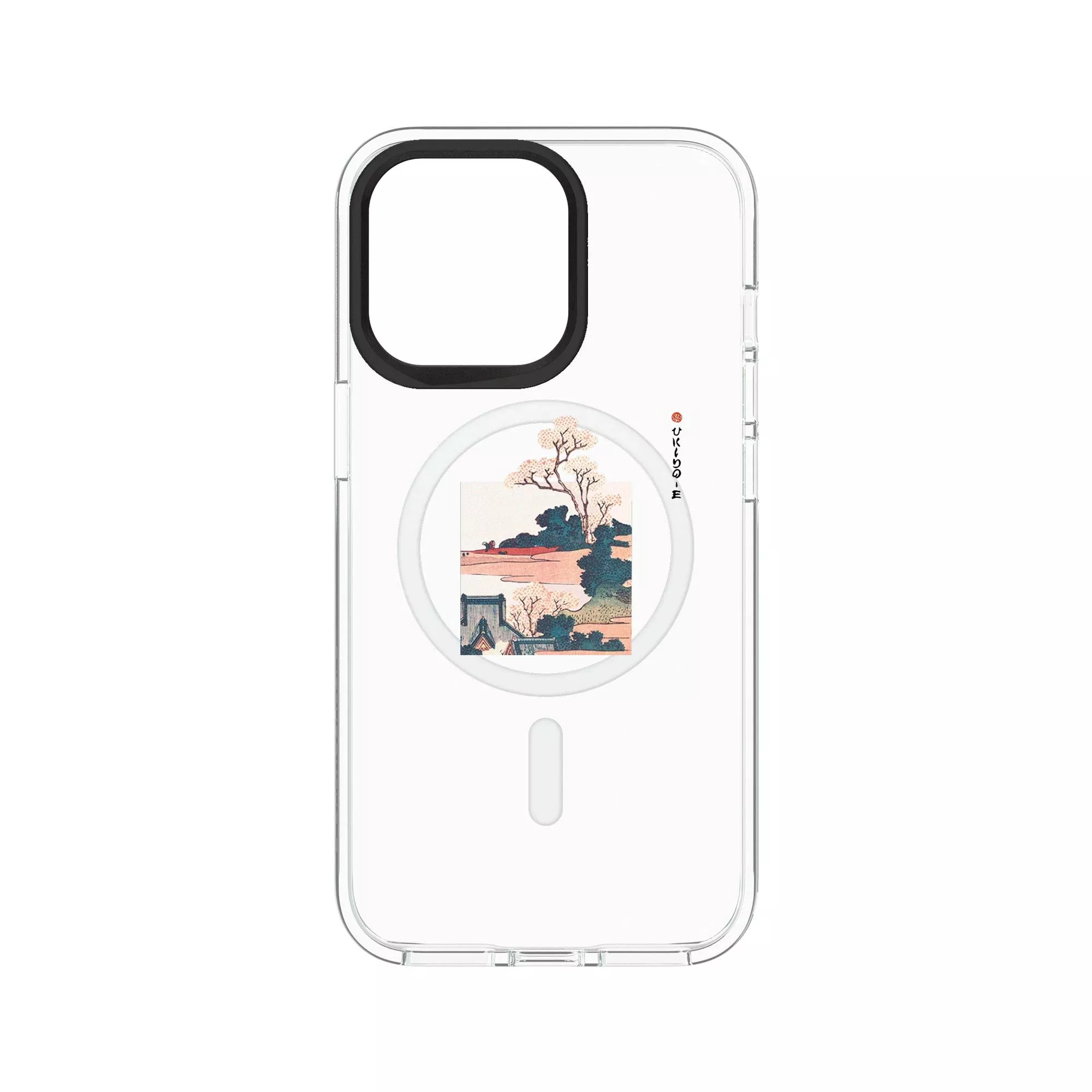 犀牛盾Clear (MagSafe 兼容)防摔背蓋手機殼 【獨家設計款】 - 世外桃源