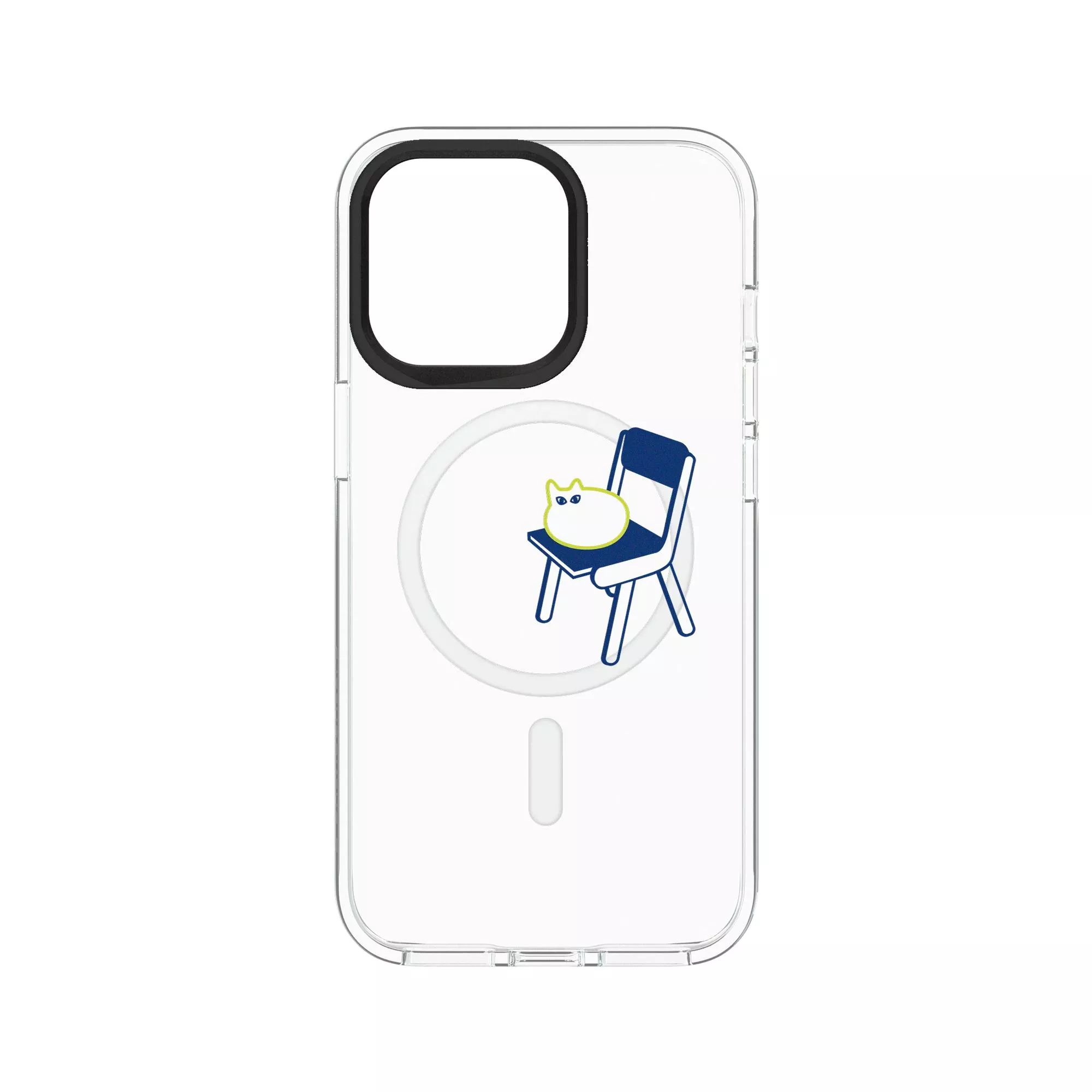 犀牛盾Clear (MagSafe 兼容)防摔背蓋手機殼 【獨家設計款】 - 你的凝視
