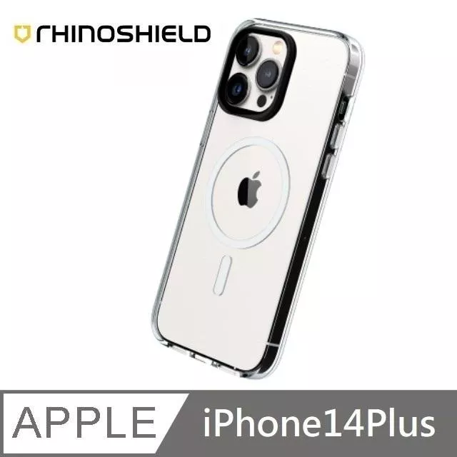 RHINOSHIELD 犀牛盾 Clear 透明防摔手機殼 MagSafe 超強磁吸 保護殼 適用 iPhone 14 Plus