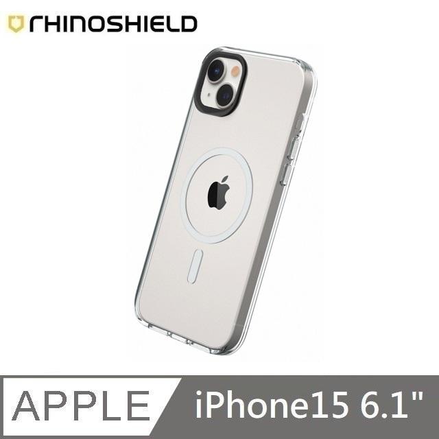 RHINOSHIELD 犀牛盾 Clear 透明防摔手機殼 MagSafe 超強磁吸 保護殼 適用 iPhone 15