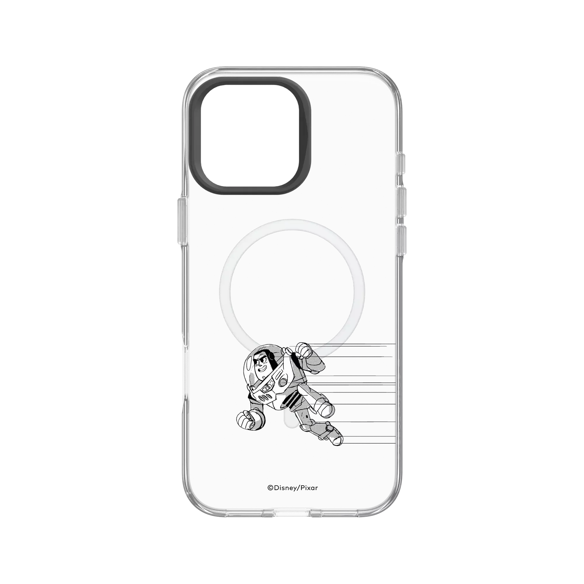 犀牛盾Clear (MagSafe 兼容)防摔背蓋手機殼 【聯名設計款】 - 迪士尼-玩具總動員 Toy Stroy - Fast! 巴斯光年