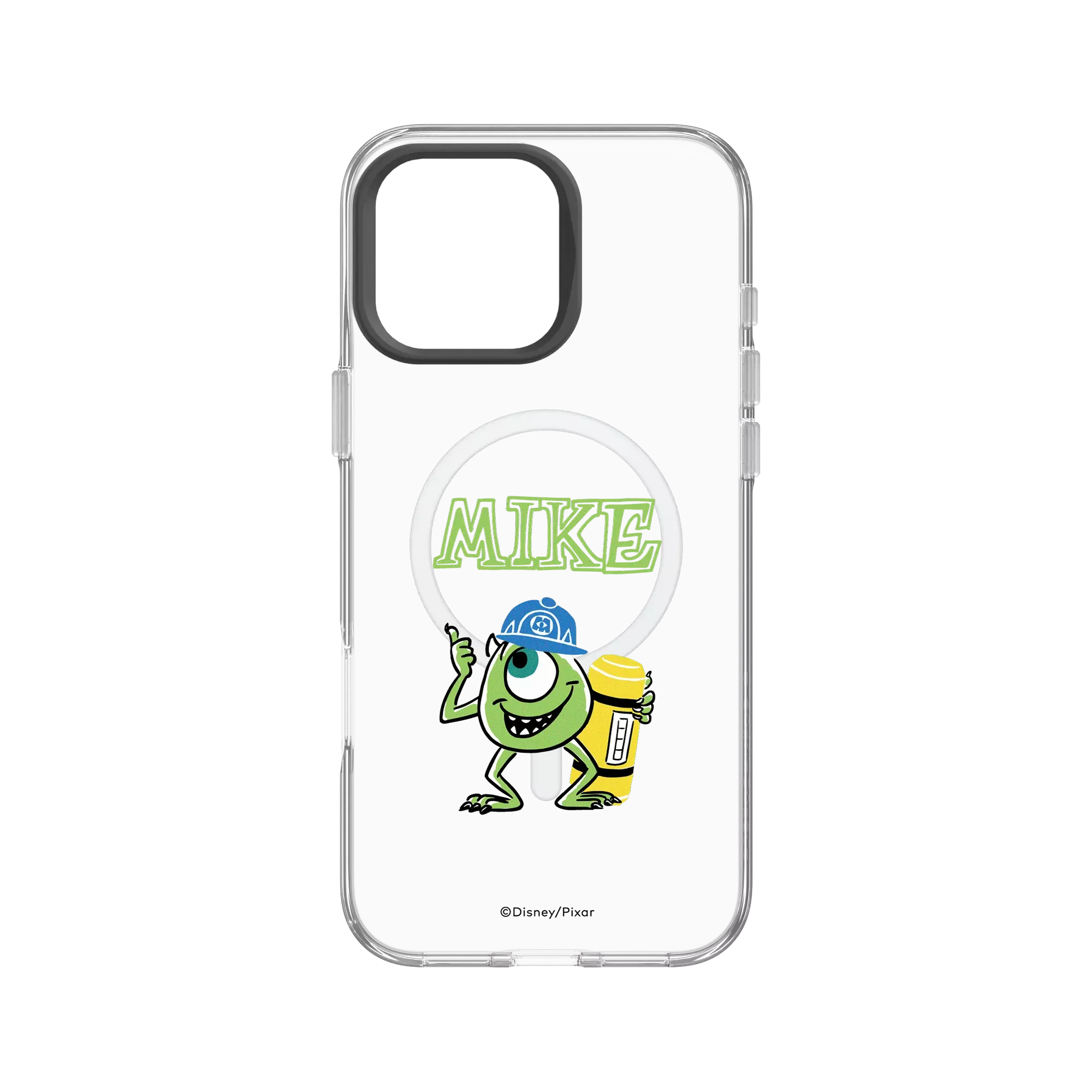犀牛盾Clear (MagSafe 兼容)防摔背蓋手機殼 【聯名設計款】 - 迪士尼-皮克斯 PIXAR - 麥克華斯基