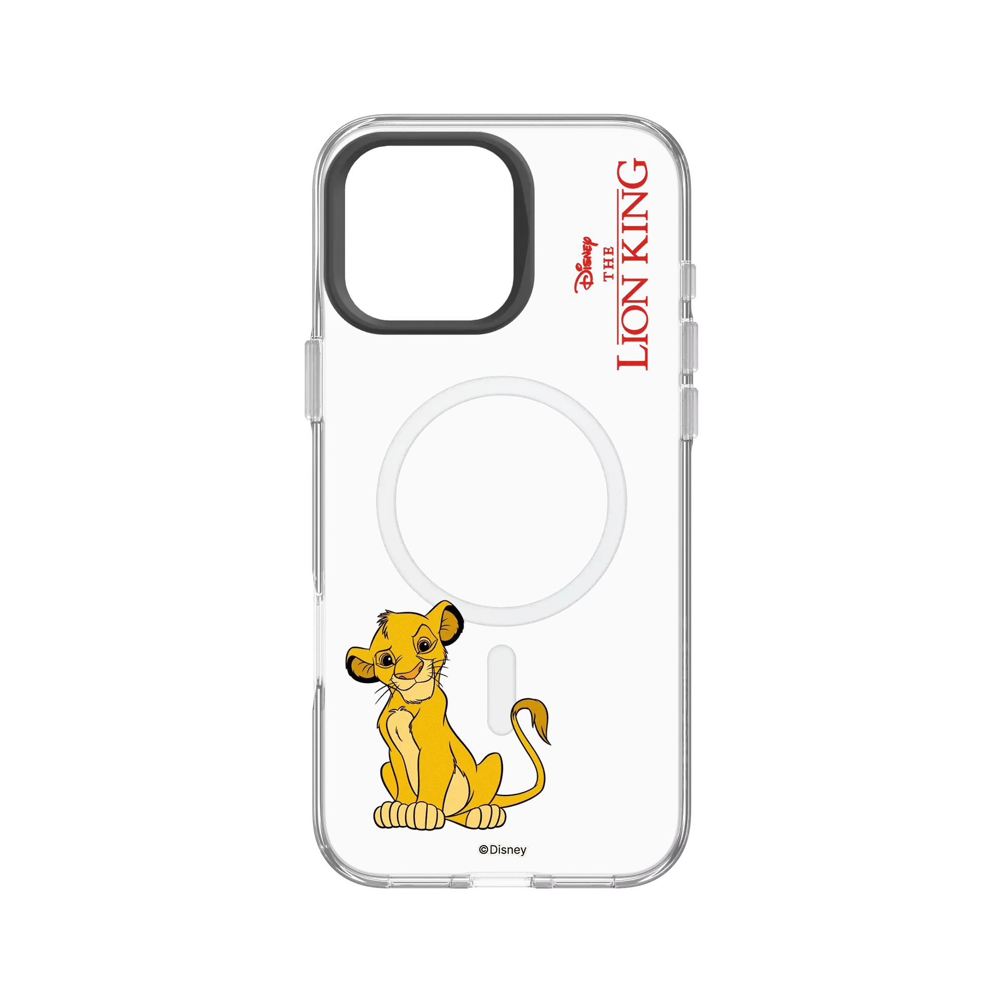 犀牛盾Clear (MagSafe 兼容)防摔背蓋手機殼 【聯名設計款】 - Disney - Lion King 迪士尼-獅子王 - 辛巴小獅王
