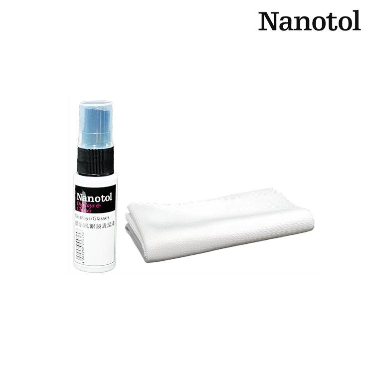德國Nanotol 眼鏡 / 顯示器 / 光學鏡頭 奈米清潔液 100ml / 20ml