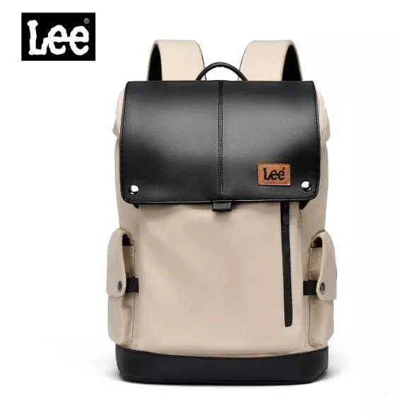 Lee雙肩包男2025新款商務背包大學生書包