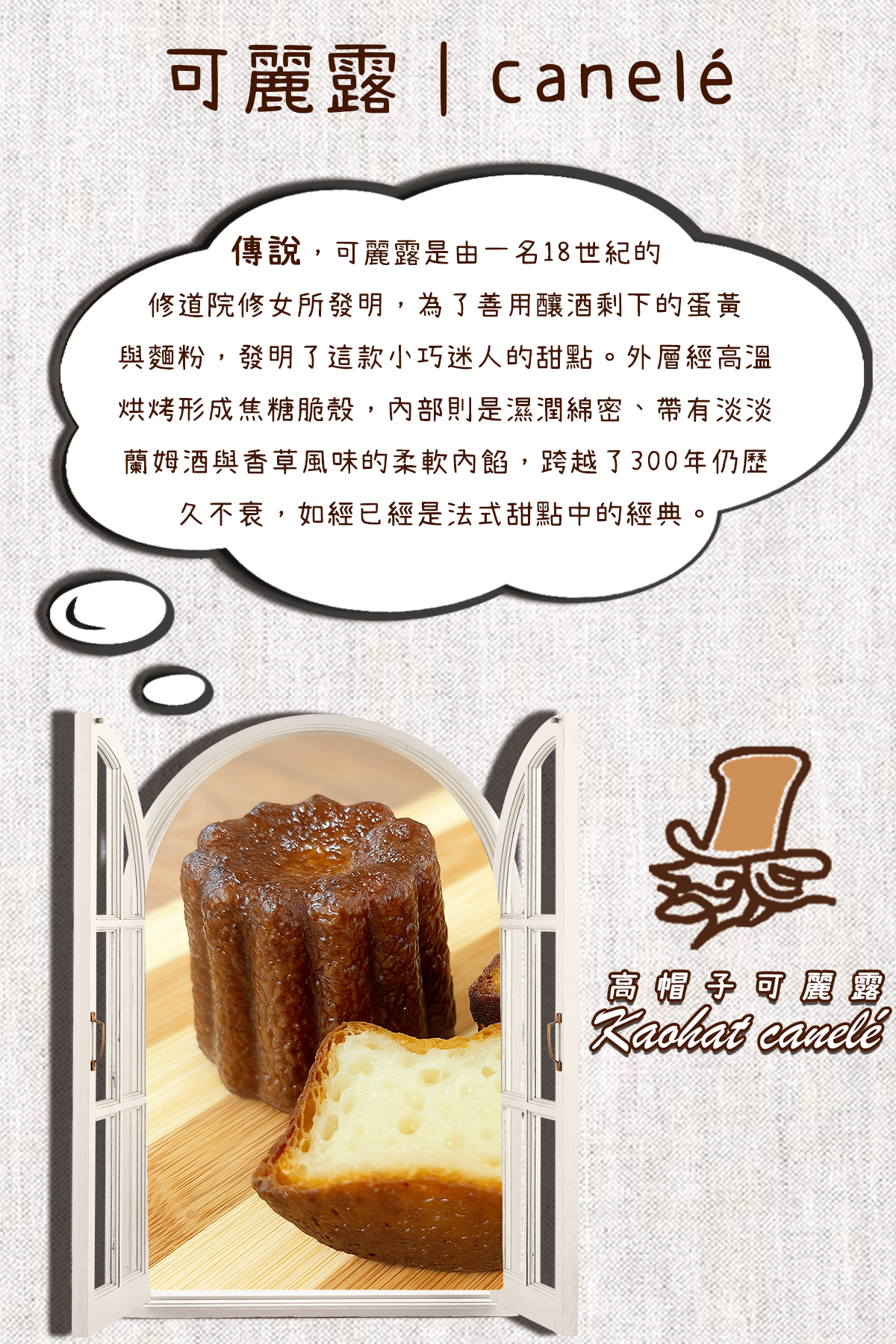 可麗露的由來