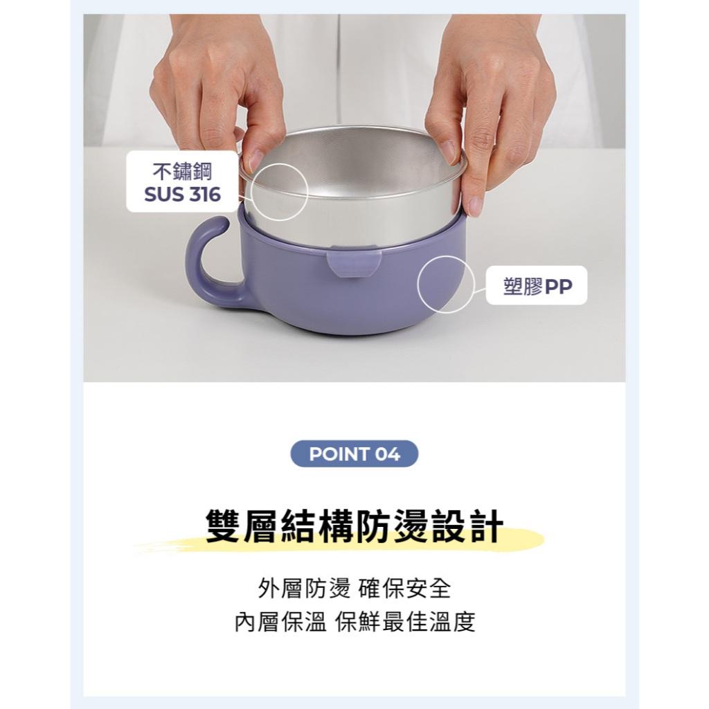 【MOTHER-K】Hug 外出豪華不鏽鋼餐具多件組 副食品盒 便當盒