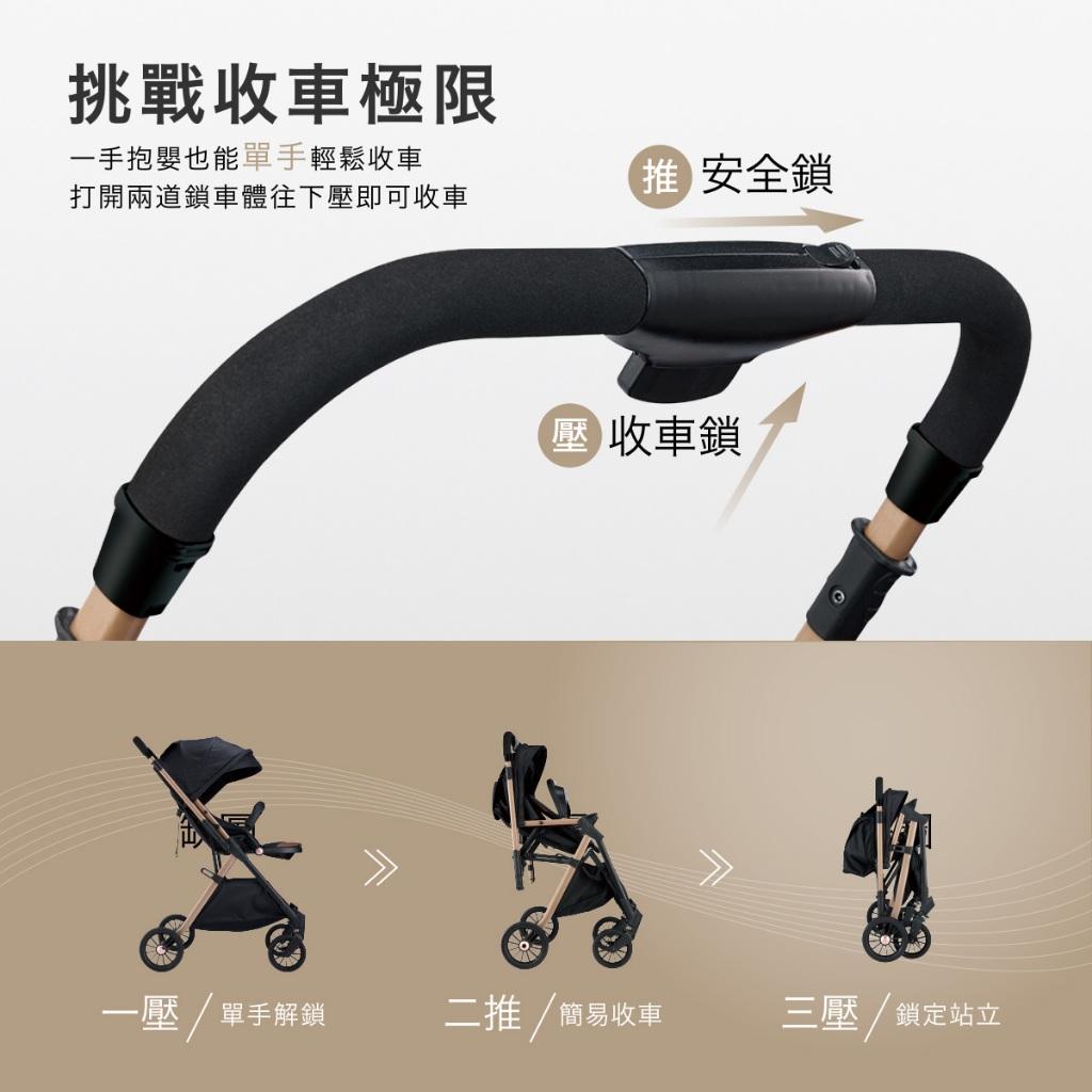 酷咕鴨 高景觀換向手推車 雙向推車