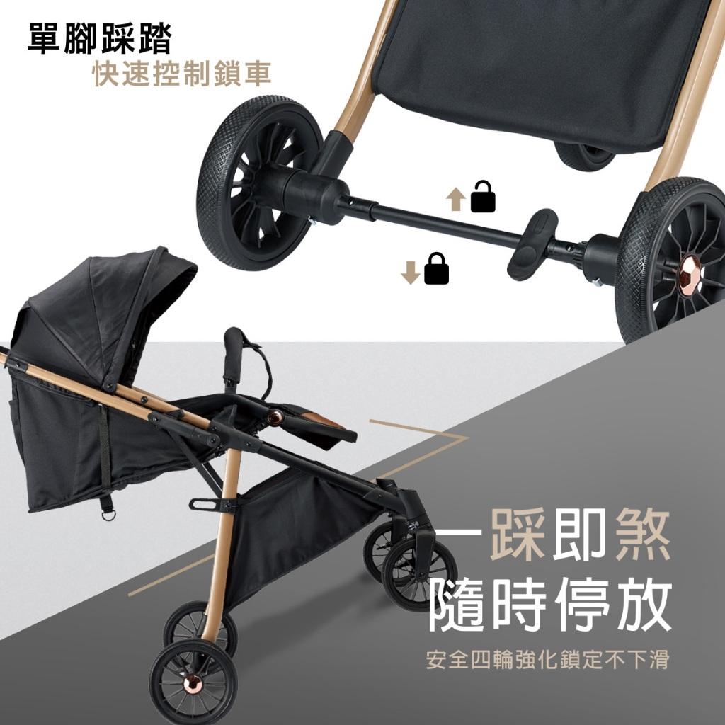 酷咕鴨 高景觀換向手推車 雙向推車