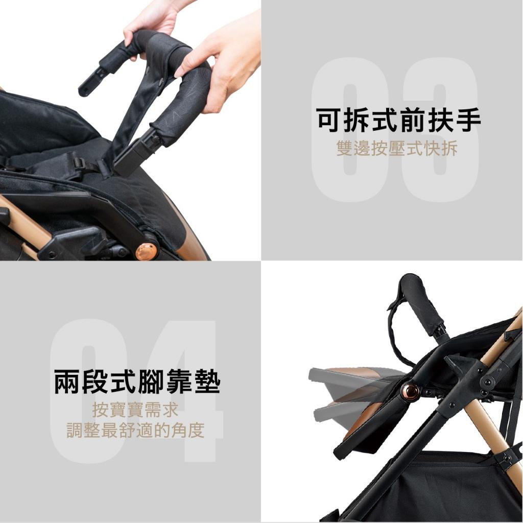 酷咕鴨 高景觀換向手推車 雙向推車