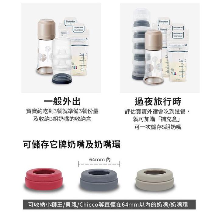 韓國MOTHER-K 積木式奶嘴收納盒 補充盒
