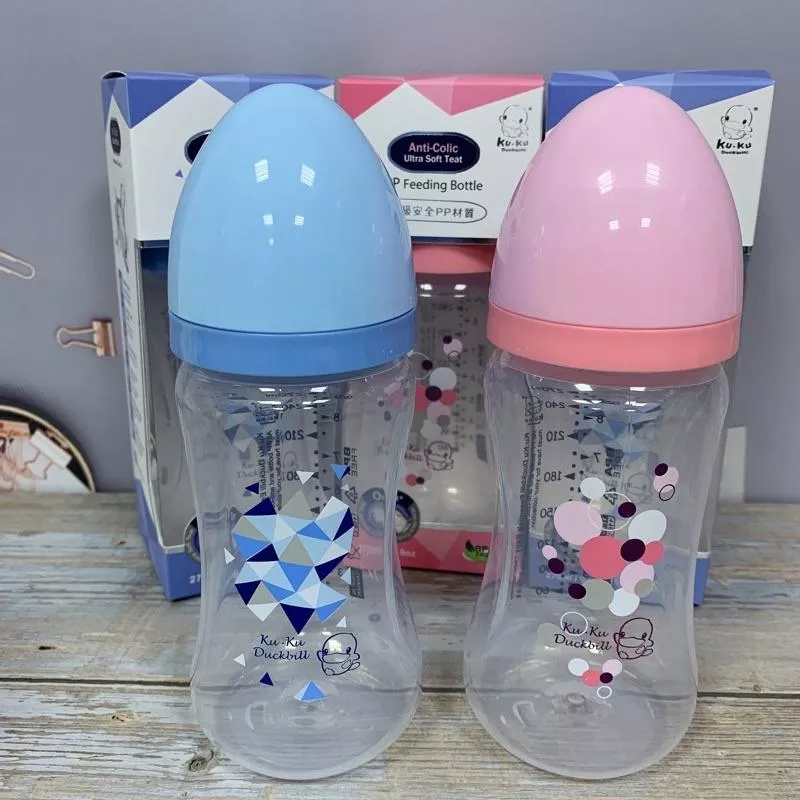 酷咕鴨 幾何視界PP寬口奶瓶-270ml/330ml