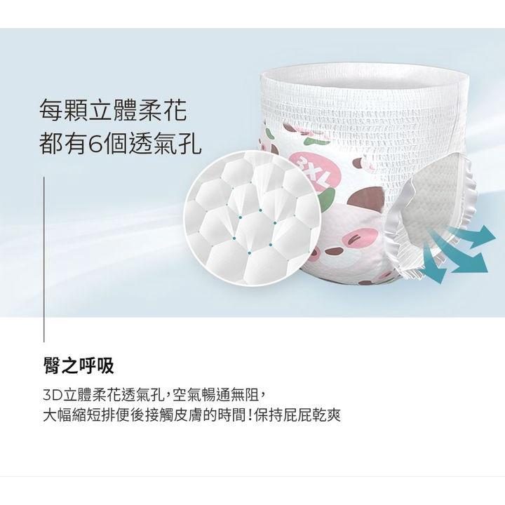 韓國MOTHER-K 頂級超薄瞬吸玩睡褲-體驗包(1入)