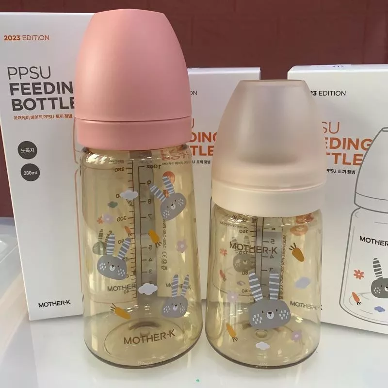 韓國MOTHER-K 精粹極簡PPSU奶瓶 180ml/280ml_兔子限定版
