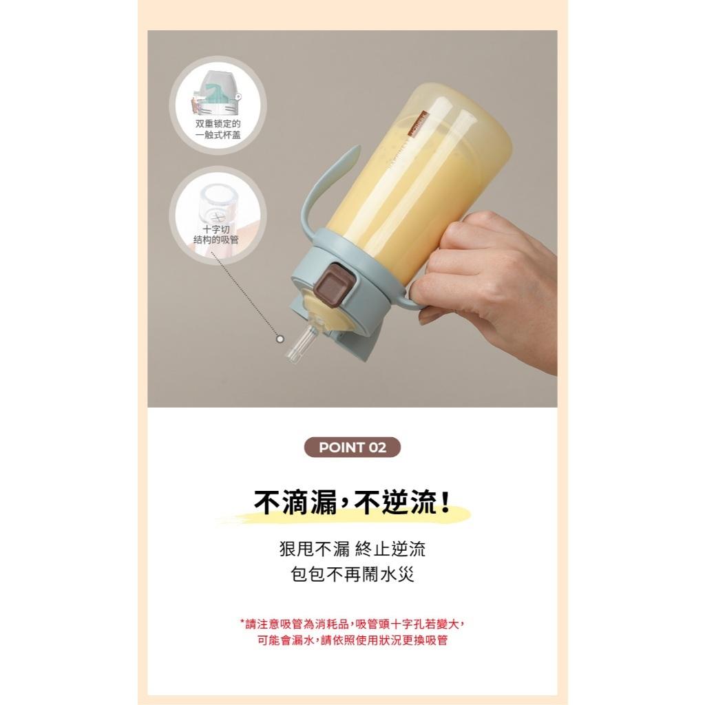 韓國MOTHER-K 精粹極簡PPSU彈蓋即飲吸管杯300ml