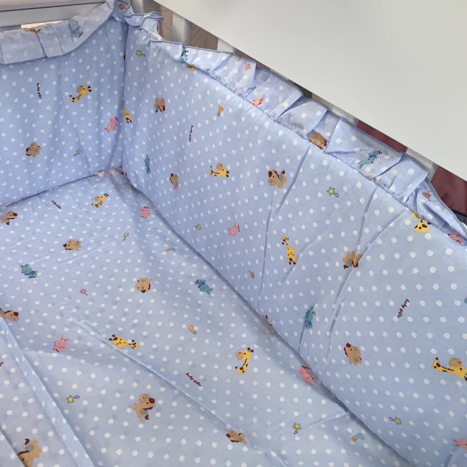 【台灣製造】嬰兒純棉防撞床圍 嬰兒床圍/中床/大床