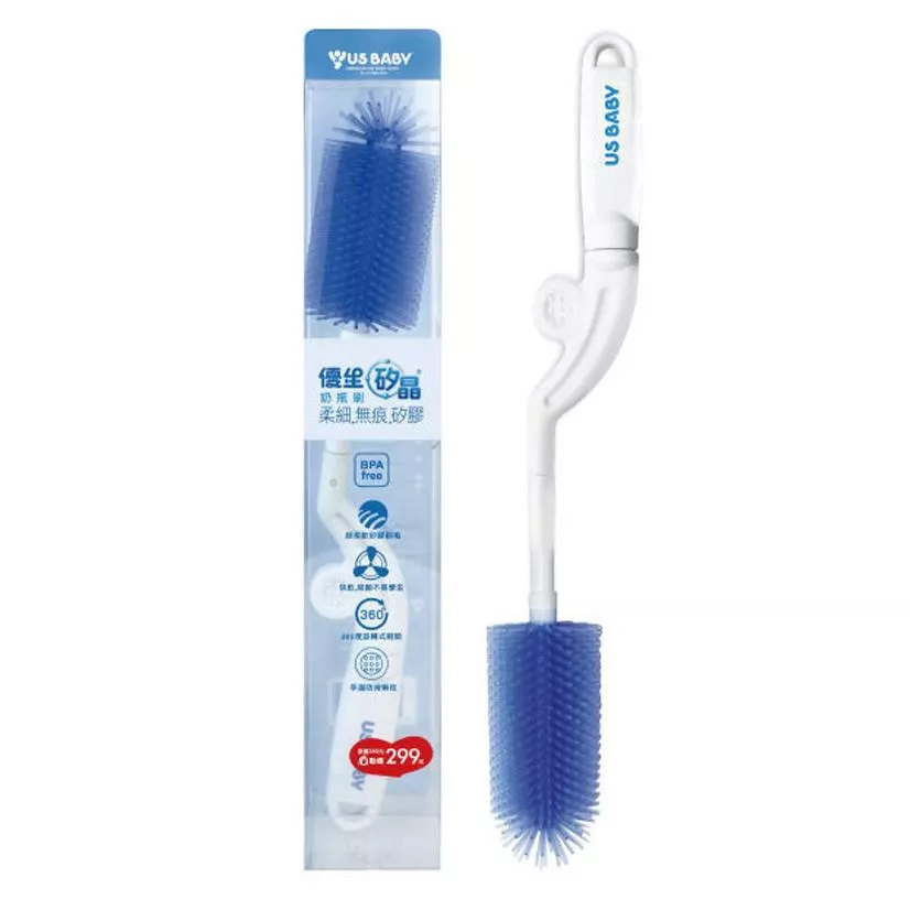 優生矽晶柔細無痕矽膠奶瓶刷 UB004