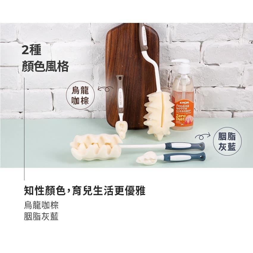 韓國MOTHER-K 舒芙蕾海綿刷2入組(一大一小)