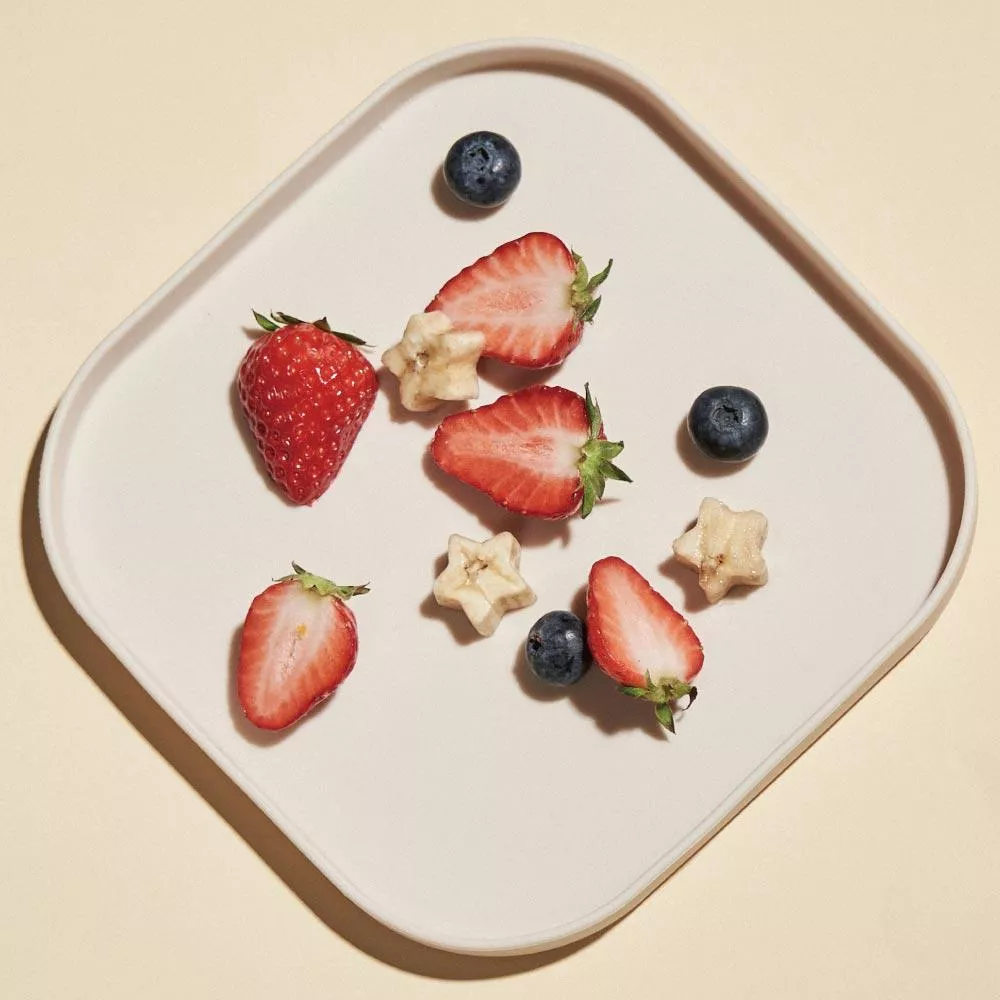 【MOTHER-K】鉑金矽膠餐盤組上蓋(象牙白)