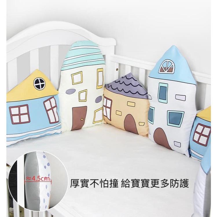 寶寶北歐風嬰兒床防撞床圍 防撞床圍 加厚床圍