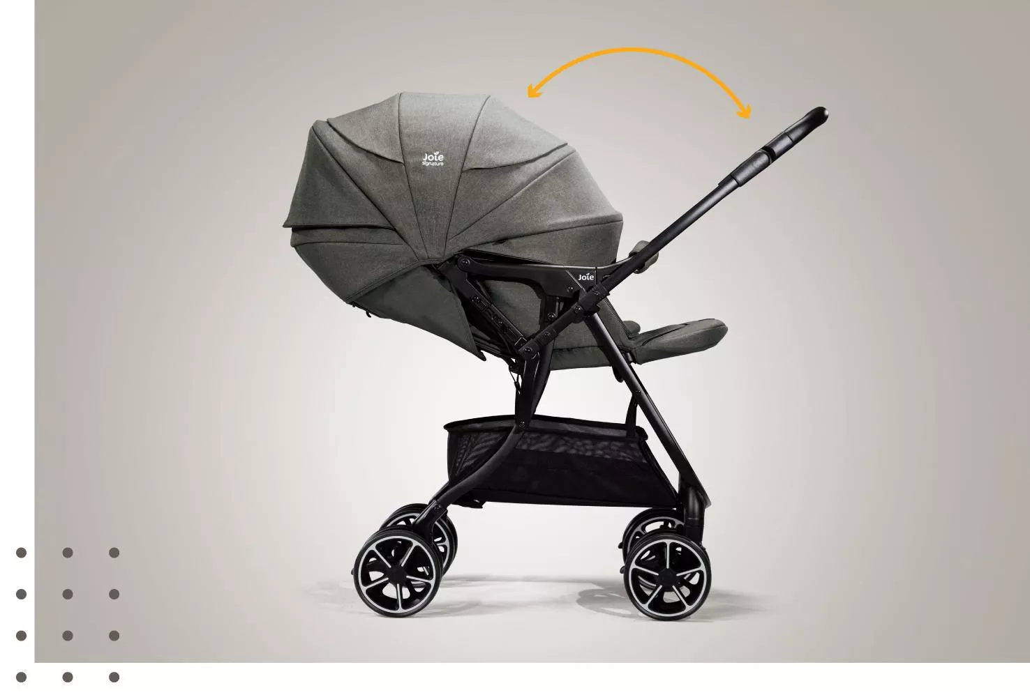 joie float™ 4WD drift 橫輕巧x雙向手推車