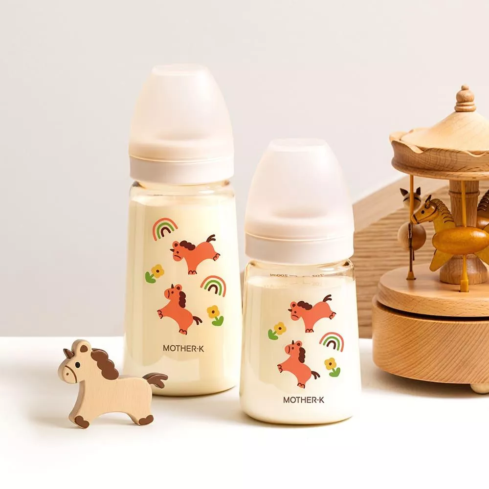 【MOTHER-K】精粹極簡PPSU奶瓶 180ml / 280ml_獨角獸限定款