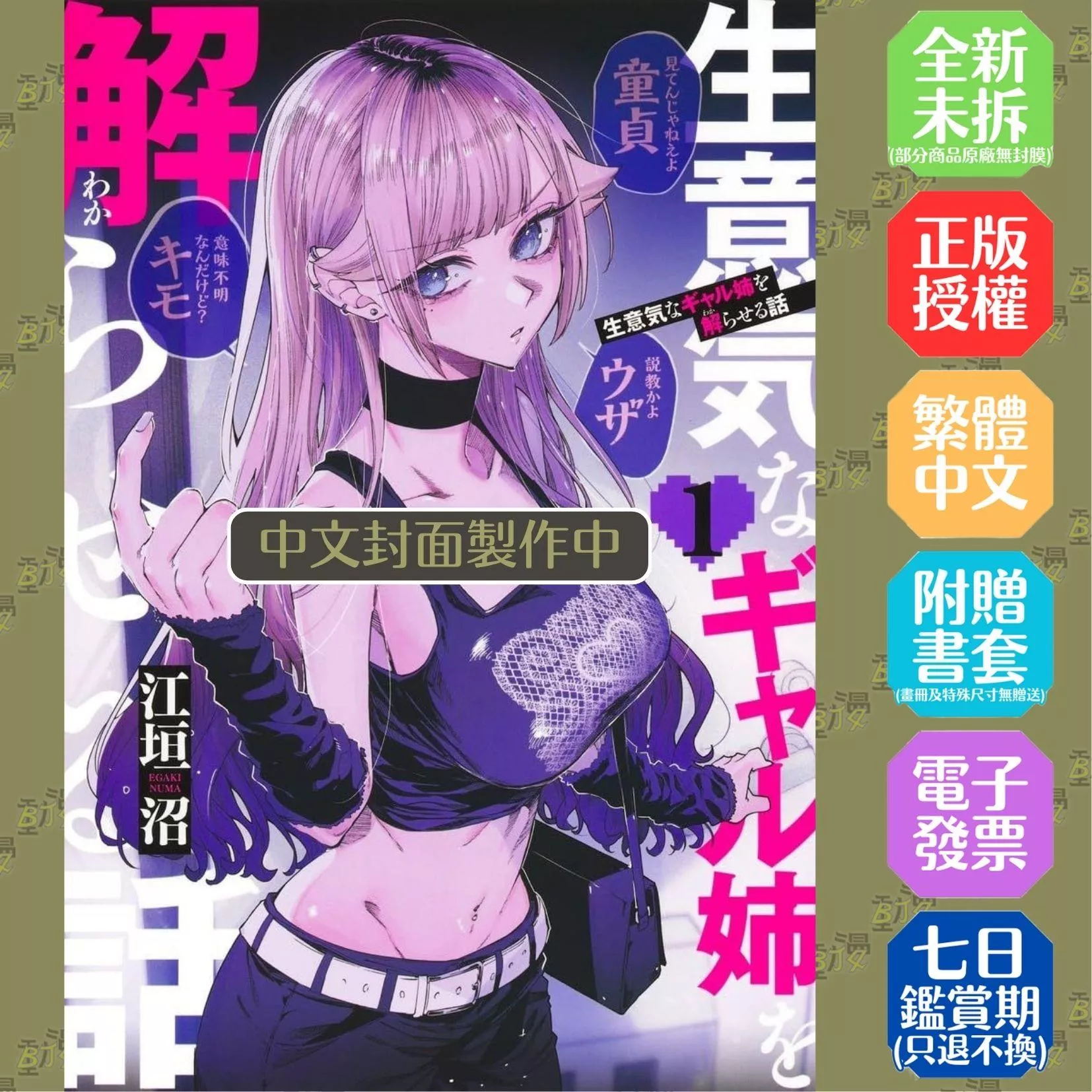 桀驁不馴辣姊的導正守則 (1) 首刷特裝版