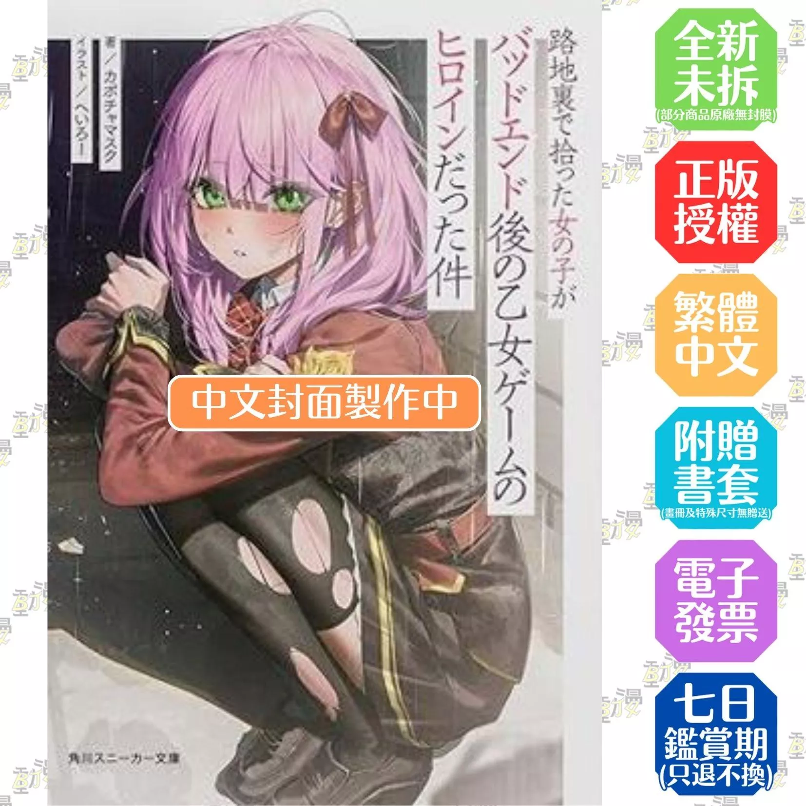 在巷弄裡撿到的女孩，竟是BAD END之後的少女遊戲女主角 (1)