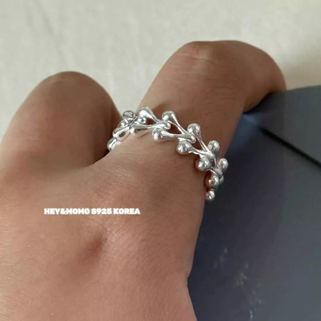 S925 許願骨拼接戒指🇰🇷