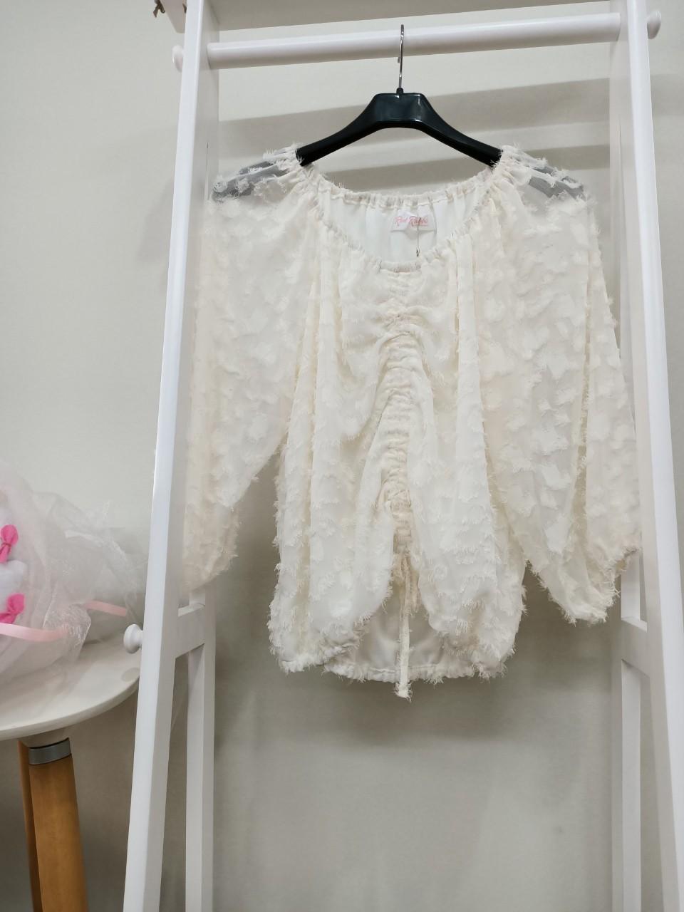 絲綢短版上衣(價格詢問請加賴ID:073106108一對一客服)