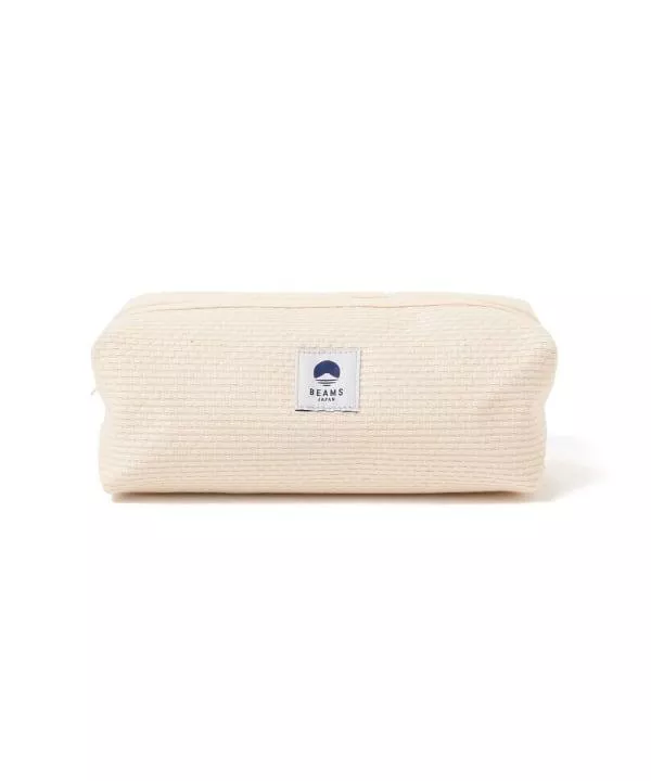 sasicco × BEAMS JAPAN 聯名限定 大號手工收納包（別注款）