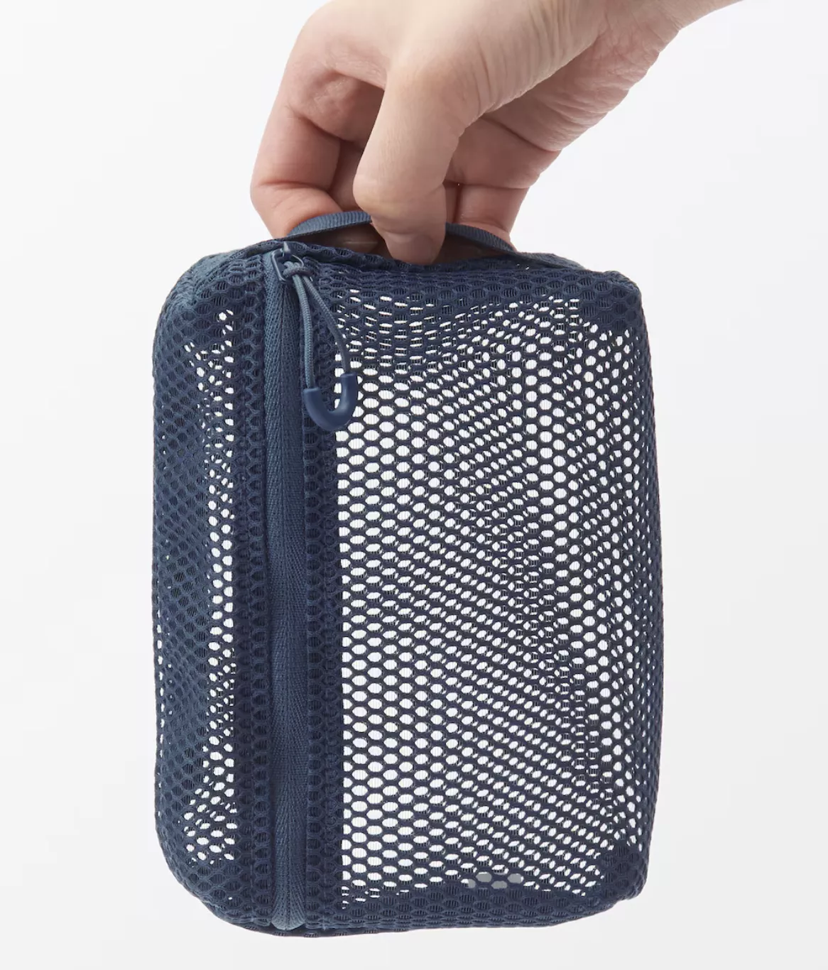 【MUJI 無印良品】立體網狀收納包・S