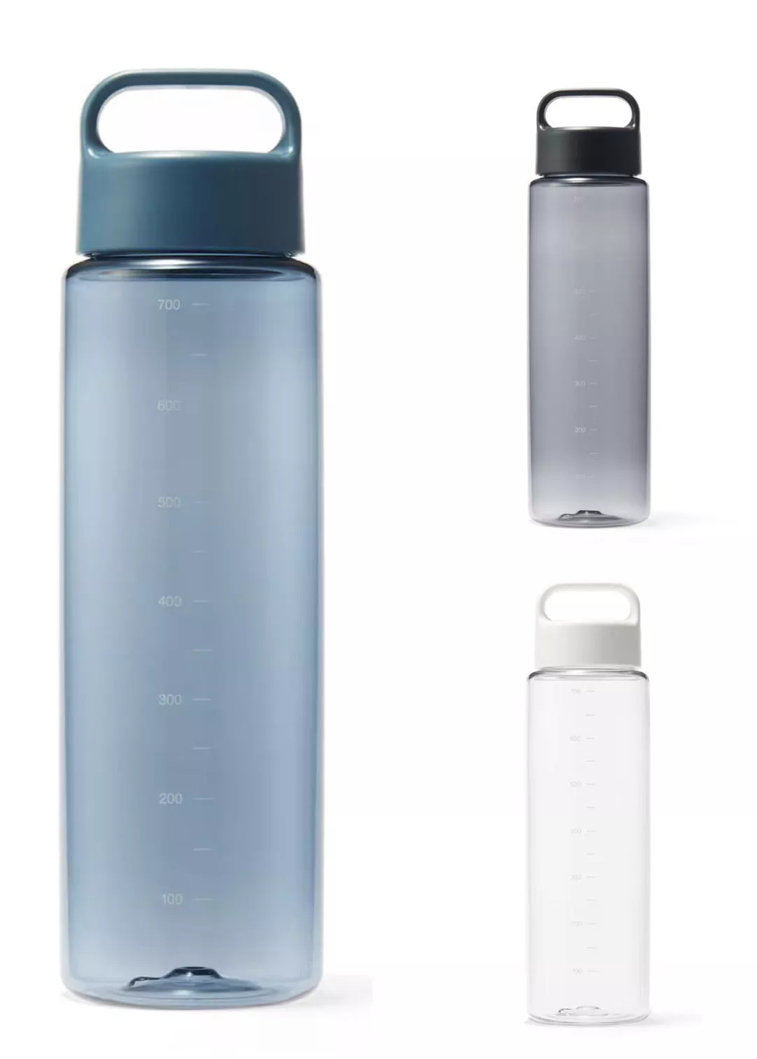 【MUJI 無印良品｜刻度水瓶（附內蓋）】