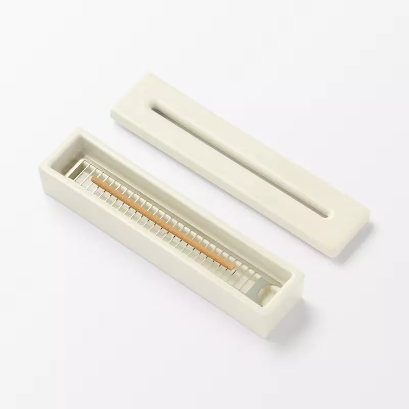 MUJI 無印良品｜ねかせて焚く香皿（橫式線香盒）