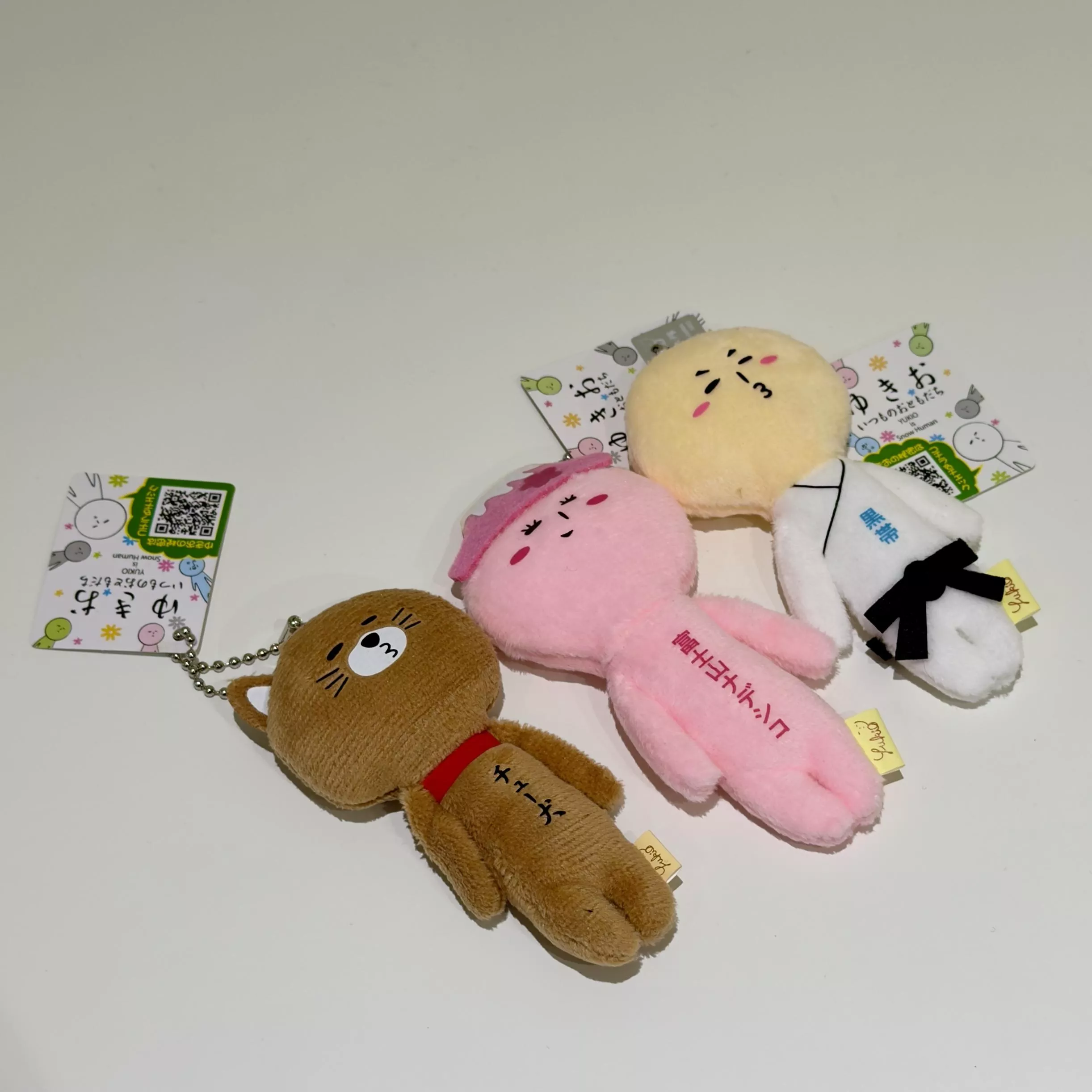 ☀️ 日光商店 | 日本限定 YUKIO 雪男娃娃 8cm吊飾 | 呆萌幽默 地方特產 幽默系療癒