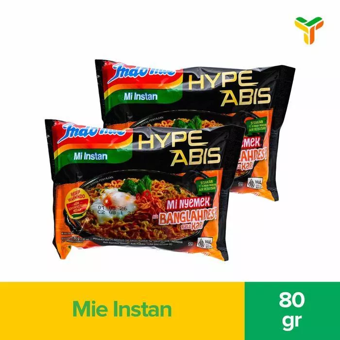 Indomie Rasa Mie Nyemek Bangladesh 孟加拉炒麵風味