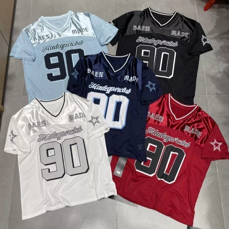 Baju Jersey 90 Unisex Oversize  90號寬鬆運動風上衣