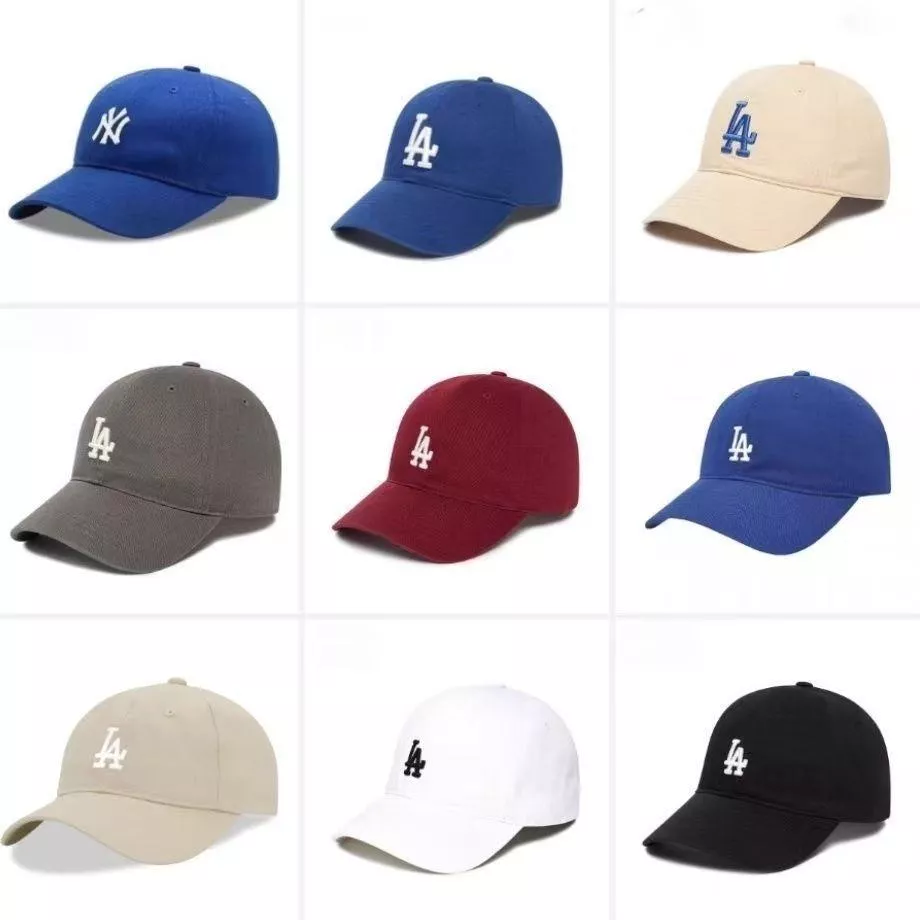 Topi Baseball Bordir Logo LA – Unisex Premium Style Casual 🧢 LA 刺繡棒球帽 – 男女皆宜 高質感休閒風格