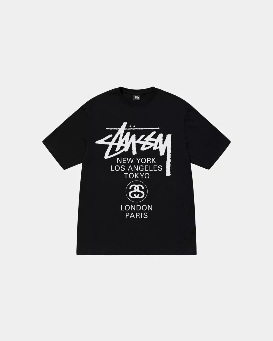 STÜSSY WORLD TOUR TET 25週年世界巡迴演唱限定款短袖