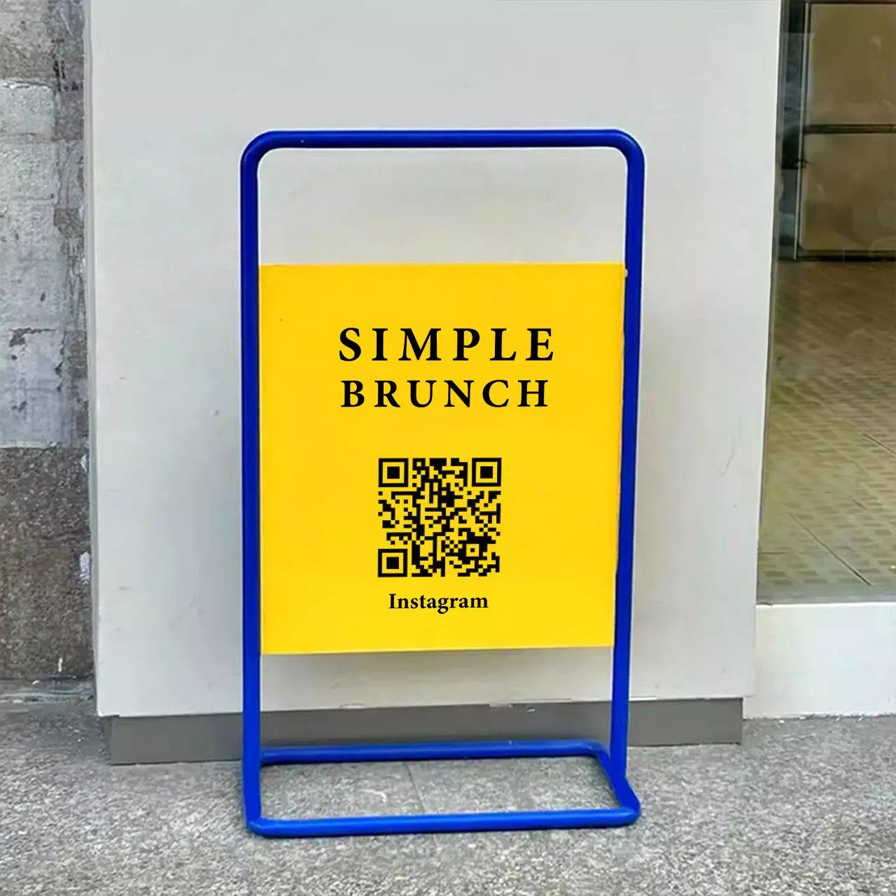 客製化 | INS落地立式牌