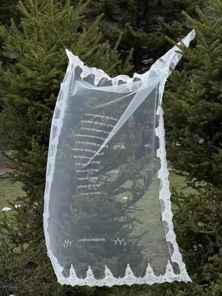 客製化 | 蕾絲婚禮掛布