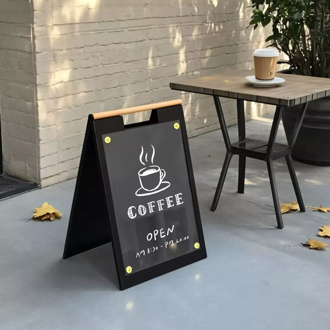 客製化 | 簡約A字招牌