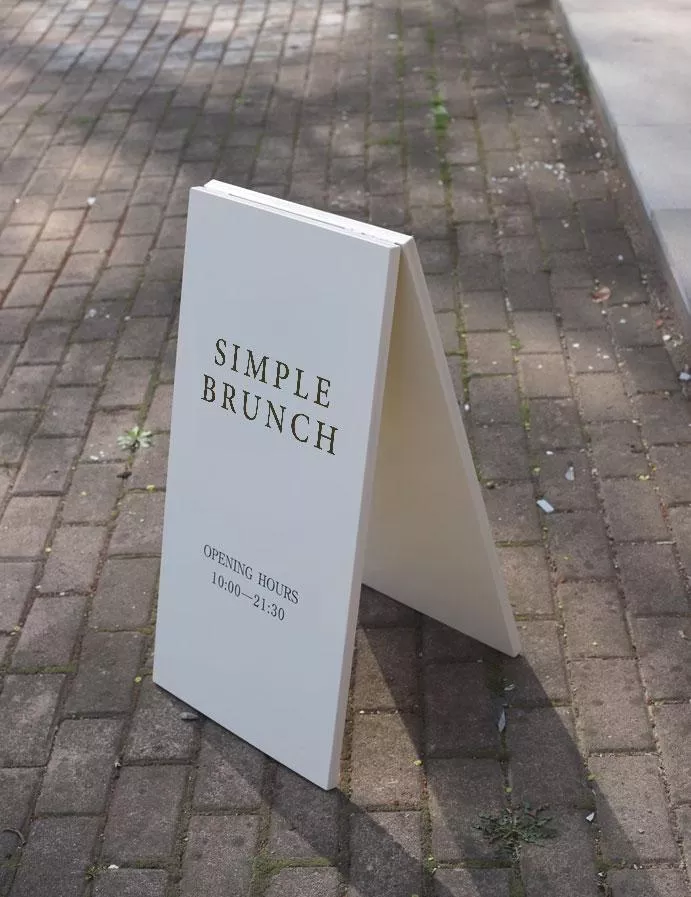 客製化 | 高質感落地招牌