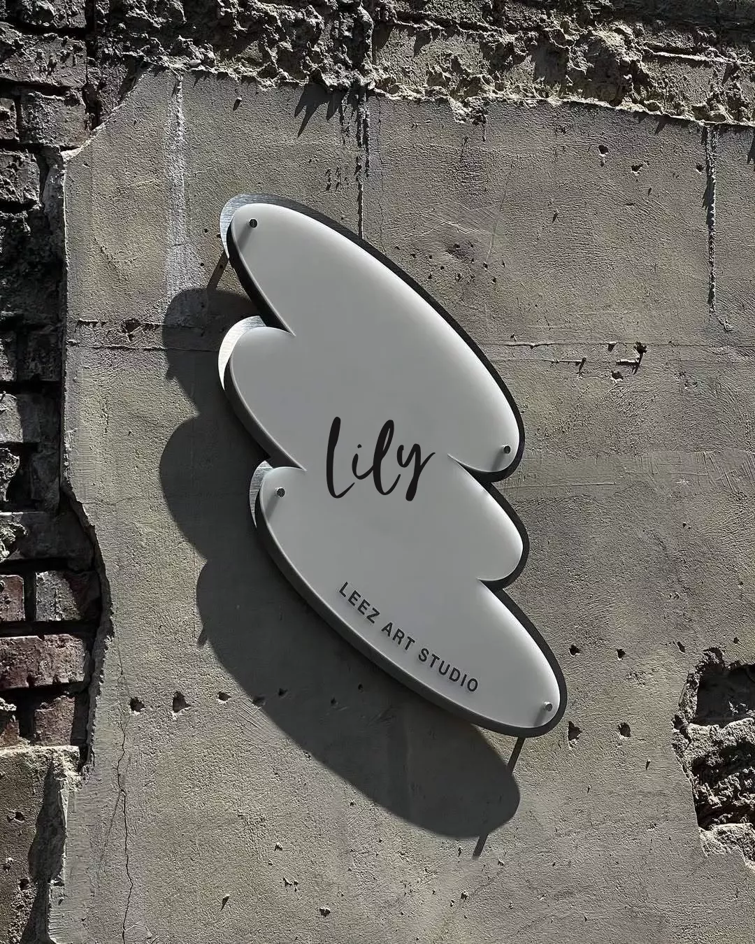 客製化 | 創意磨砂招牌