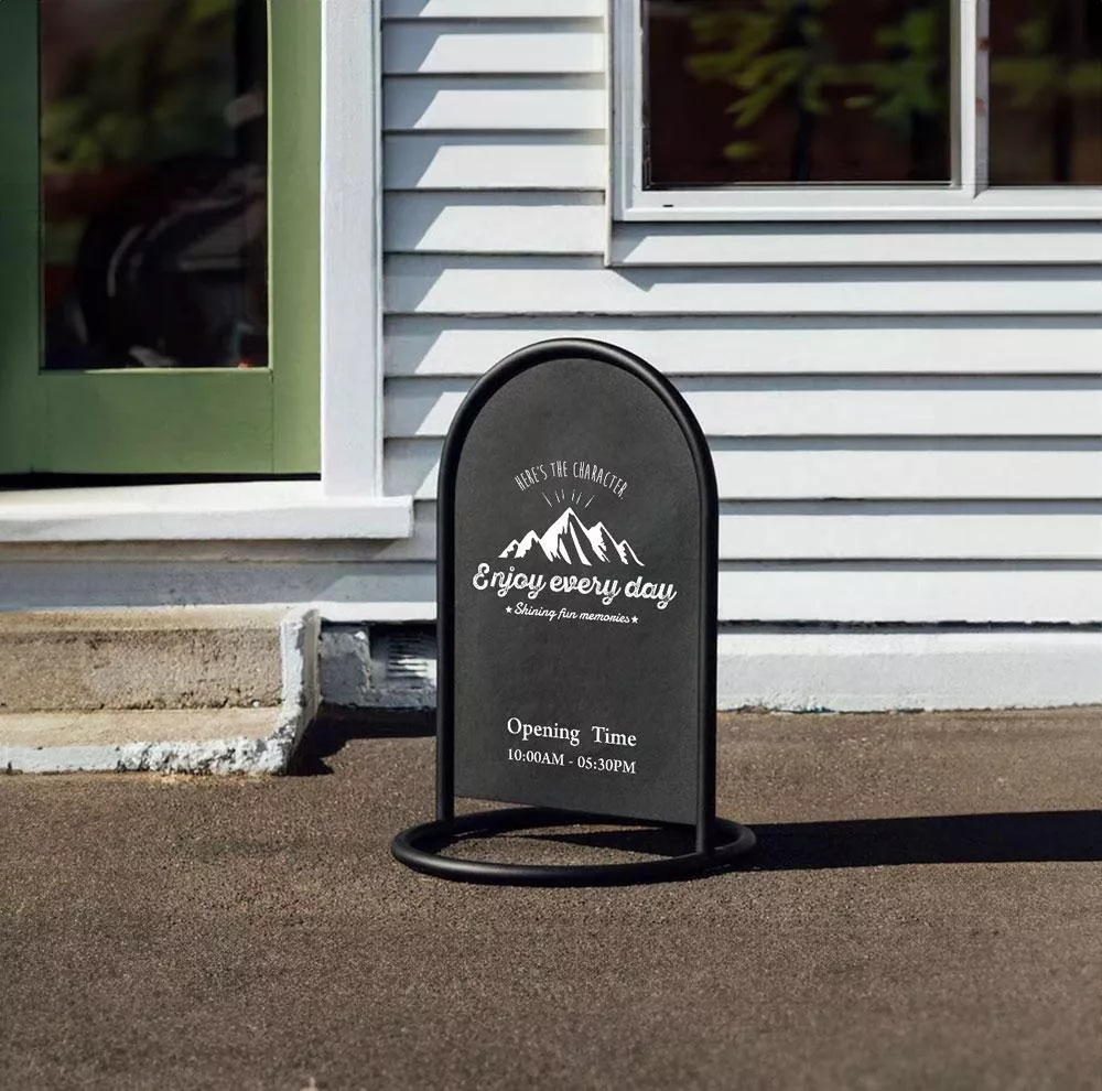 客製化 | 簡約立式招牌