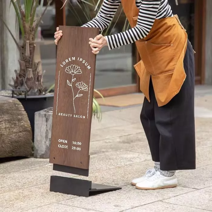 客製化 | 侘寂風落地招牌