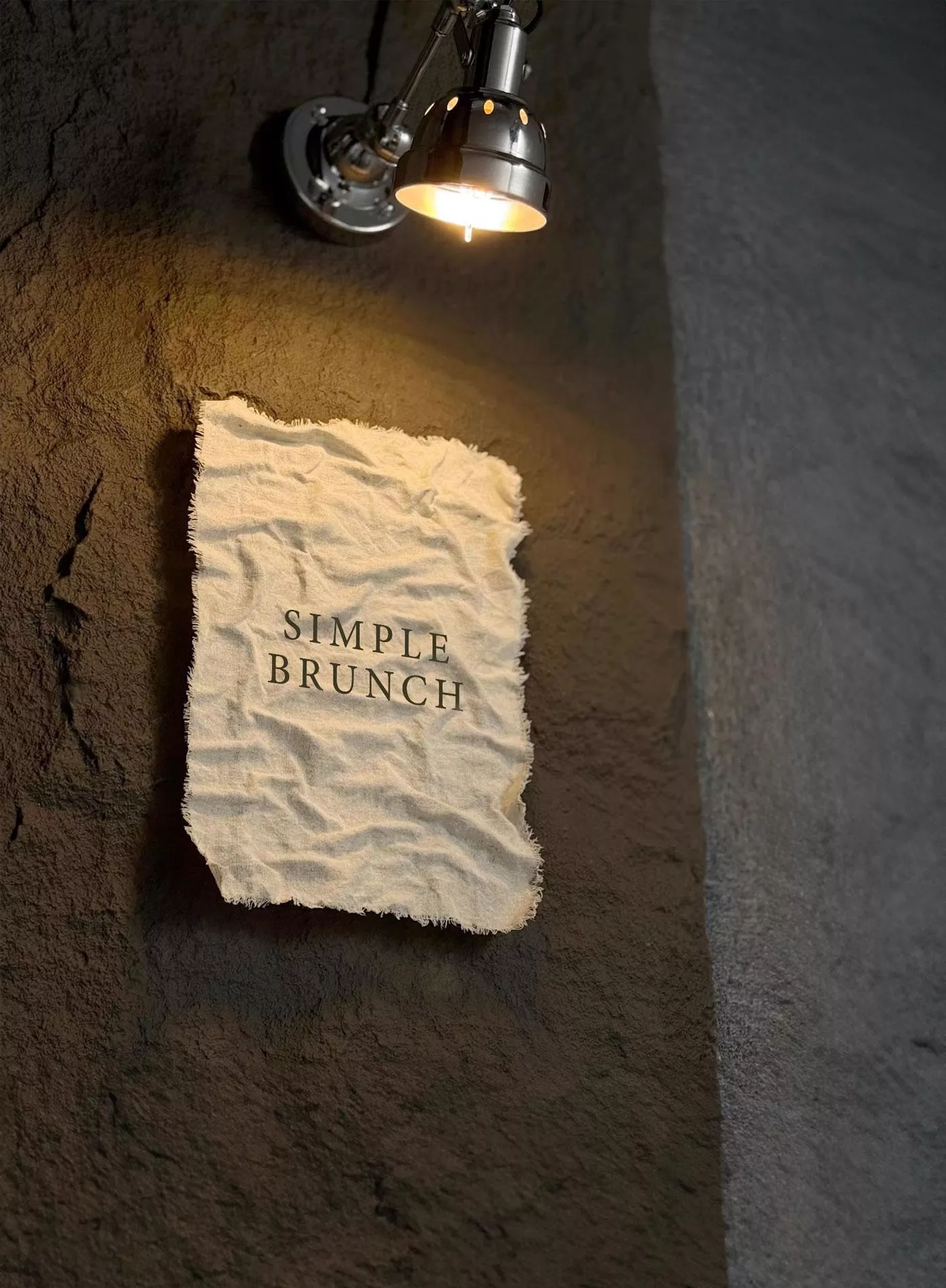 客製化 | 簡約布質招牌